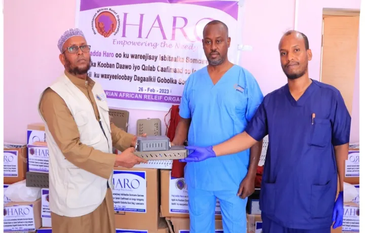 HARO hands over medicines and supplies to hospital doctors in Sool region, 2023