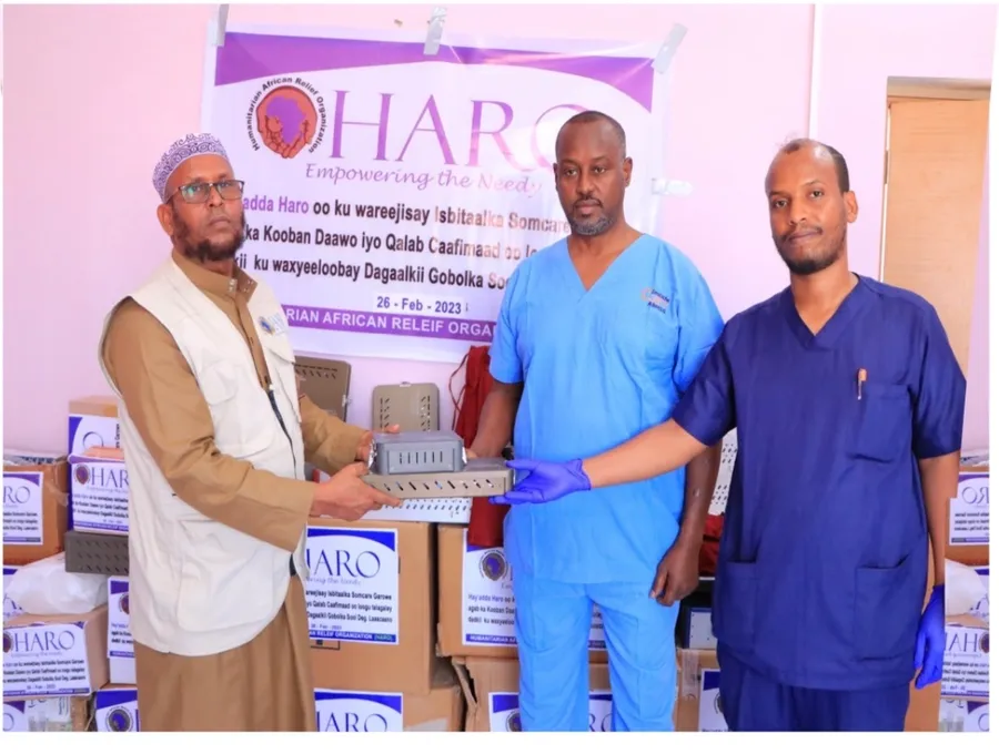 HARO hands over medicines and supplies to hospital doctors in Sool region, 2023